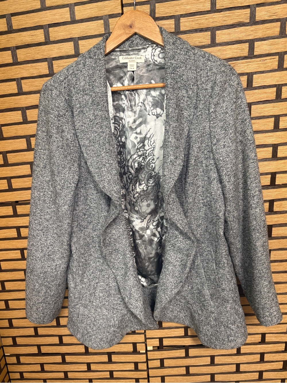 Coldwater‎ Creek Gray Jacket Size Small